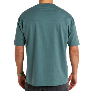 Nuevo verano logotipo personalizado liso hombres Fitness entrenamiento deportes Atlético transpirable gimnasio 100% algodón camiseta para hombres - Product Image 5