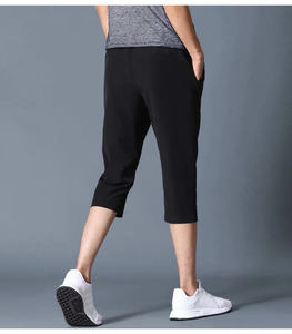 กางเกงขาสั้นผู้ชายแบบลำลองสำหรับฤดูร้อนออกแบบโลโก้ได้ตามต้องการชุดชายหาดแบบตรงเอวยางยืดทรงหลวมน้ำหนักเบามีสีซักได้ - Product Image 6