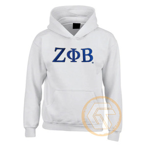 Créez votre propre sweat à capuche personnalisé pour femmes Zeta Phi Beta, en coton 100% respirant de haute qualité, pour la vente en gros - Product Image 4