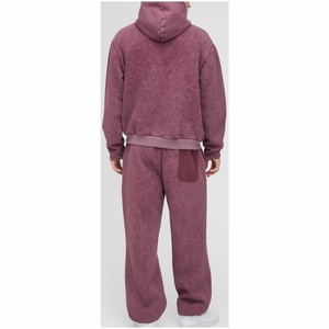 Chándal para hombre con logotipo personalizado, conjunto de chándal de ropa cómoda para hombre, conjunto de chándal transpirable de algodón 100% de alta calidad para hombre - Product Image 2