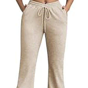 Pantalons pattes d'éléphant taille haute pour femmes, tendance et très vendus, leggings de sport en polyester, longueur totale, style évasé, en 2026 - Product Image 6