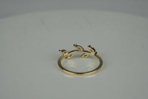 Bague de Moissanite en diamant de laboratoire élégant, coupe marquise, 0.30 carats, clarté VS1, certifié IGI SGL, or rose, argent, fournisseur - Product Image 4