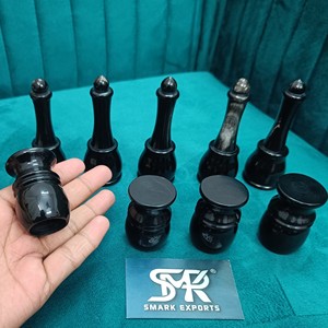 Brocha de Afeitar Clásica Vintage Ligera de Cuerno de Búfalo de Lujo con Acabado Duradero SMARK EXPORTS Grado A+ - Product Image 2