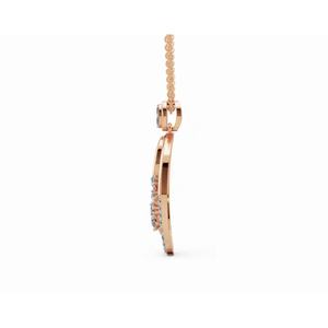 Lujoso Colgante de Diamante Ovalado Cultivado en Laboratorio Celestique de 0.297 Ct, Oro de 9, 14 y 18 Quilates, Joyería Fina, Proveedor Mayorista OEM para Exportación - Product Image 3