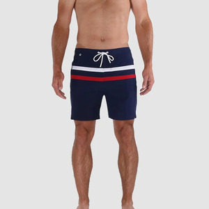 Shorts de plage pour hommes, style estival, en gros, de haute qualité, impression par sublimation personnalisée, short de bain pour hommes - Product Image 2
