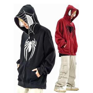 Latest Custom Puff Print Full Face <b>Zipper</b> <b>Hoodie</b> for <b>Men</b> Casual Oversized 3D Pattern Fleece for Winter Season Size 6XL Stock - Product Image 3