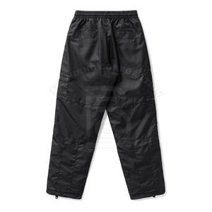 Pantalones deportivos de nailon ligeros personalizados para hombre, pantalones de chándal lisos de Color sólido con diseño de tubería personalizado - Product Image 3