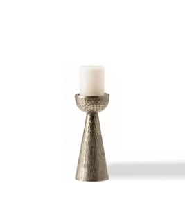 Bougeoir élégant et durable en métal pour table, éclairage exquis, décoration de la maison avec logo personnalisé - Product Image 3