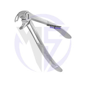 Pince d'extraction dentaire la plus vendue Figue #22 pour les instruments chirurgicaux manuels de retrait de dent de molaires inférieures - Product Image 1