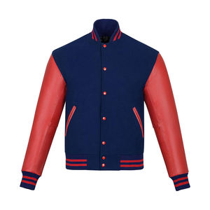 Chaqueta personalizada para hombre hecha en Pakistán con letras, nuevo estilo, transpirable, de talla grande, chaqueta universitaria de béisbol para hombre - Product Image 1