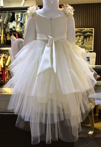 2023 robe à fleurs Kandi pour bébé filles nouvelle conception de vêtements de fête pour les mariages anniversaires groupe d'âge enfants vêtements boîte-cadeau contenu - Product Image 5