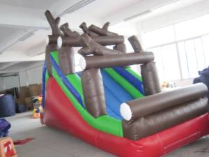 Tobogán Inflable de PVC Comercial para Parques de Aventura y Parques de Trampolines - Escalada y Deslizamiento - Product Image 3