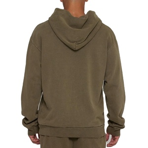Sudadera con capucha de invierno de gran tamaño de alta calidad para hombres con técnicas de impresión de logotipo personalizado sudaderas con capucha de impresión de sublimación lisa de moda - Product Image 3