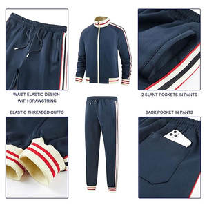 Survêtement Homme Personnalisé de Qualité Supérieure 2025 – Tenue Décontractée Respirante avec Sweat à Capuche et Survêtement Homme de Haute Qualité - Product Image 5