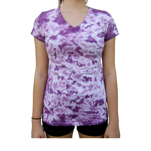 Camiseta de LICRA de algodón de talla grande para mujer, camiseta informal de manga corta de gran tamaño multicolor con logotipo para la temporada de verano - Product Image 1