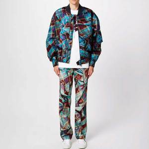 Chaqueta Bomber Informal para Hombre, Chaqueta Tejida de Talla Grande con Opciones Multicolor, Color Negro, Fabricante Chino, Venta Al por Mayor, 2025 - Product Image 6