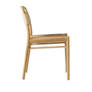 Sillas de Comedor Ecológicas Hechas con Madera Selecta, Acabado Liso, Diseño Moderno y Elegante, Aptas para Restaurantes, Villas y Parques - Product Image 4
