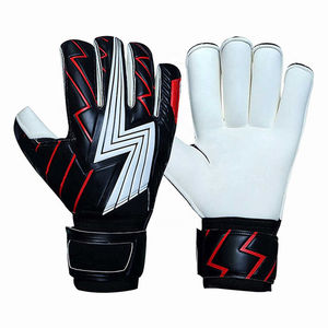 Vente en gros de gants de football latex 4mm respirants de haute qualité pour gardien de but avec conception et logo sur mesure - Product Image 1
