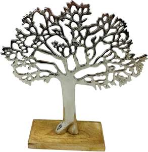 Vente en gros de sculpture en forme d'arbre en aluminium nouveau design de décoration intérieure pour Noël Fabricant de décoration intérieure Exportateur - Product Image 1