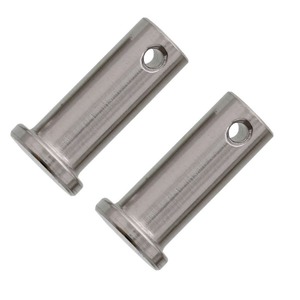 Fournisseur chinois de goupilles cylindriques creuses en acier inoxydable sur mesure, goupilles de positionnement à tête ronde filetée femelle, goupilles à fourche en titane - Product Image 1