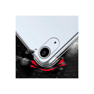 Coque arrière de protection antichoc en silicone Netzy 2025 Nitro pour iPad 11e génération, étui intelligent transparent en cuir PU avec fonction veille - Product Image 3