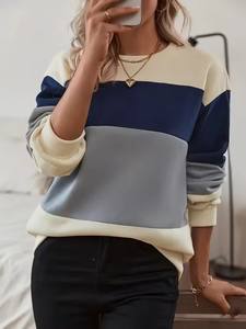 Meilleure vente de sweat-shirt décontracté 100% coton pour femme pour l'hiver, chaud de haute qualité avec logo personnalisable, approvisionnement ODM - Product Image 5