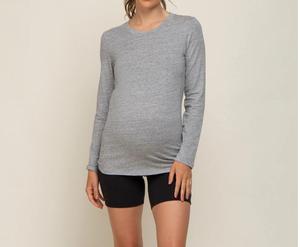 Camiseta de Maternidad y Lactancia Personalizada para Mujeres Embarazadas, Manga Corta, Cuello Redondo, Blusa Cómoda y Transpirable - Product Image 4