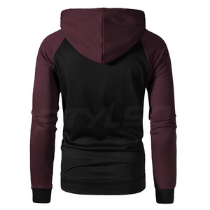 Venta al por mayor personalizado de alta calidad al aire libre hombres sudaderas con capucha nueva llegada patrón de diseñador para el verano otoño estaciones más teñido liso - Product Image 2