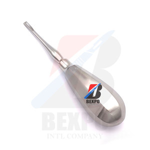 Elevador Dental Bein recto 2mm 14,5 cm instrumentos de extracción herramienta Manual quirúrgica para dentista - Product Image 3