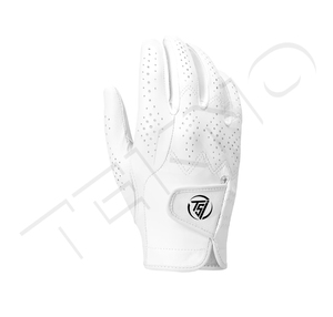 Guantes de golf al por mayor Guantes de golf de alta calidad Cabretta Leather Men Guantes de mano derecha o izquierda con logotipo personalizado - Product Image 1