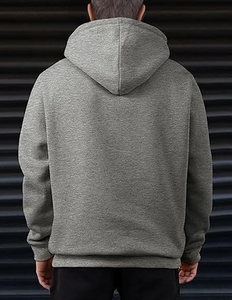 Sudaderas Casuales de Invierno para Hombre, Color Sólido, Alta Calidad, Transpirables, Corte Regular, 100% Algodón, Logotipo Personalizado, Forradas - Product Image 5