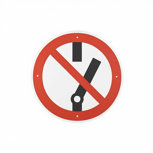 Sensores de Seguridad Stahlwille - Señal de Prohibición - Product Image 2