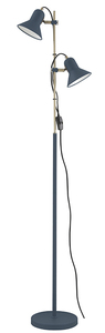 Lampada da terra Boston, 2xE27, blu, 153 cm. (F-Bright 1950911-AZ) - Product Image 1