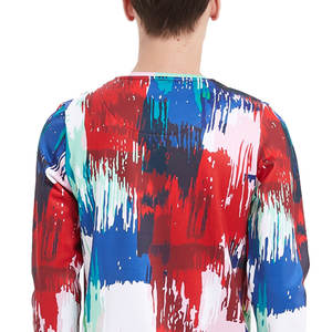 Sweat-shirt pour hommes sur mesure Nouveau design 100% coton polaire à col rond vêtements d'hiver avec motif imprimé - Product Image 5