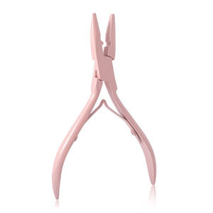 Stainless Steel Hair Extension Pliers <b>Kit</b> Full Hair Extension Tool Set For Micro Link <b>Bead</b> Hair Extension Work - Product Image 5