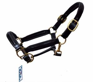 Caballo Cuero Headcollar Halter Negro Marrón Trenzado Equino Cob Completo - Product Image 1
