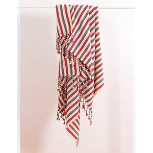 ผ้าขนหนูอาบน้ำ peshtemal hammam ผ้าฝ้ายมัสลิน90x180ซม. 400gr สีปลาแซลมอนจาก turkiye - Product Image 6