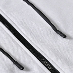 Derniers modèles de sweatshirts à capuche pour hommes fabricant de vêtements personnalisé hauts à la mode d'hiver pull épais polaire sweats à capuche pour hommes - Product Image 6