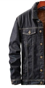 Veste en jean vintage de haute qualité, respirante, délavée à l'acide, avec broderie et style décontracté pour hommes - Product Image 5