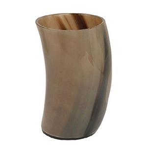 Verres à liqueur en corne de buffle polie de style vintage, style religieux, inspiré de la musique, corne à boire viking pour un style vintage - Product Image 1