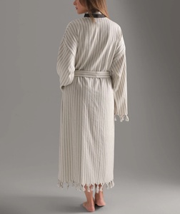 Kimono doré en coton de qualité supérieure Peignoir Peshtemal Textile d'intérieur de Turkiye - Product Image 3