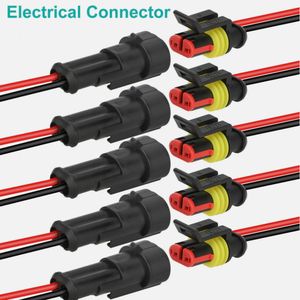 AMP 1.5 Su Geçirmez Otomotiv Konnektör Kablosu DJ7021 Erkek/Dişi Fiş, 1.5mm, IP67 Su Geçirmez Kablo Demeti - Product Image 4