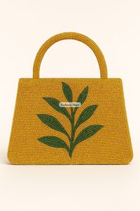 Handcrafted Elegance Bright Floral Beaded Handbag Perfect For Adding A Pop Of Color To Any Outfit - Product Image 2