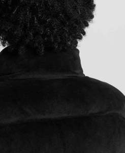 Chaqueta de Invierno Acolchada para Mujer, 100% Poliéster, Relleno de Algodón, Bordada, Impermeable, Transpirable, Informal para Exteriores - Product Image 5