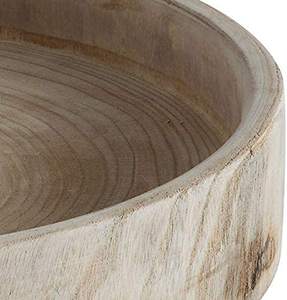 Plateau de service octogonal large en bois de noyer Offre Spéciale plateau en bois sûr pour Table basse pouf décor à la maison et service - Product Image 5