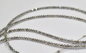 Perles AAA personnalisées en gros 3mm multicolore Moissanite coupe à facettes tailles 4mm 6mm 8mm 10mm pour bijoux en pierre avec motif - Product Image 3