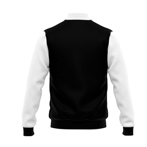 Chaqueta Universitaria de Primera Calidad al por Mayor, Chaqueta Bomber Universitaria con Bordado de Chenilla en el Cuerpo de Lana Recubierta, Manga Primavera, Estilo Letterman, Formal - Product Image 2