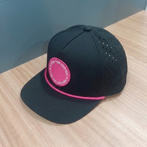 Casquette de golf personnalisée à 5 panneaux, perforée, découpée au laser, avec logo brodé, OEM, ODM, marque privée, vente en gros, faible MOQ - Product Image 2