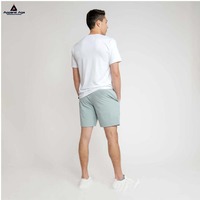 2025 Logo personnalisé lettre impression extérieur élastique cordon été Polyester coton Shorts décontracté hommes Shorts pour hommes