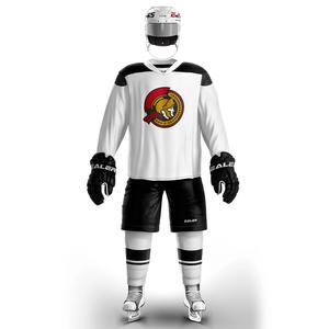 Uniformes de Hockey sobre Hielo Impresos Digitalmente Personalizados de Alta Calidad, Tela de Poliéster Ligera, Secado Rápido, Ecológicos, Transpirables, 3D - Product Image 3
